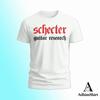 Мужская хлопковая футболка с графическим принтом и забавным логотипом Schecter Guitar Research