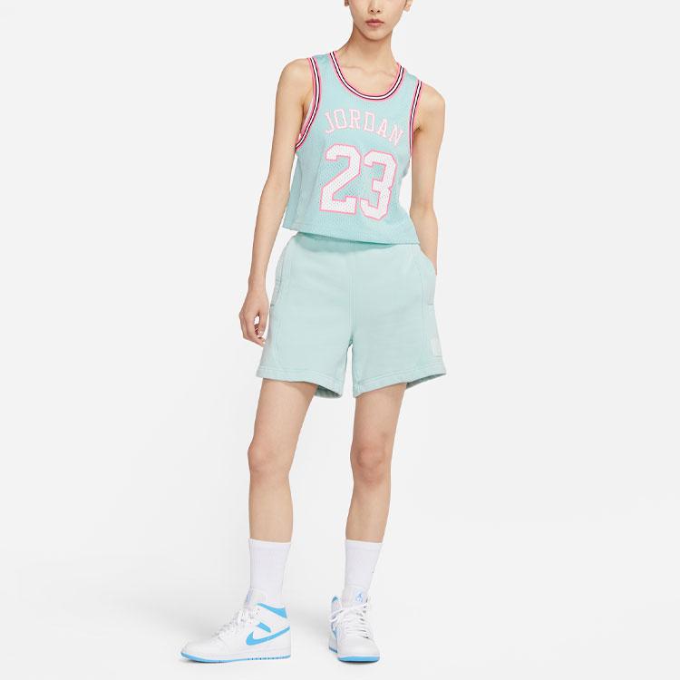 Jordan Джерси для баскетбола Essential Knit Mesh Breathable, женские, светло-дождево-зеленые DD0286-382