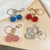Cherry Bag Pendant Women's Bag Accessory Car Key Pendant Elegant Couple Gift Cherry Bag Charm