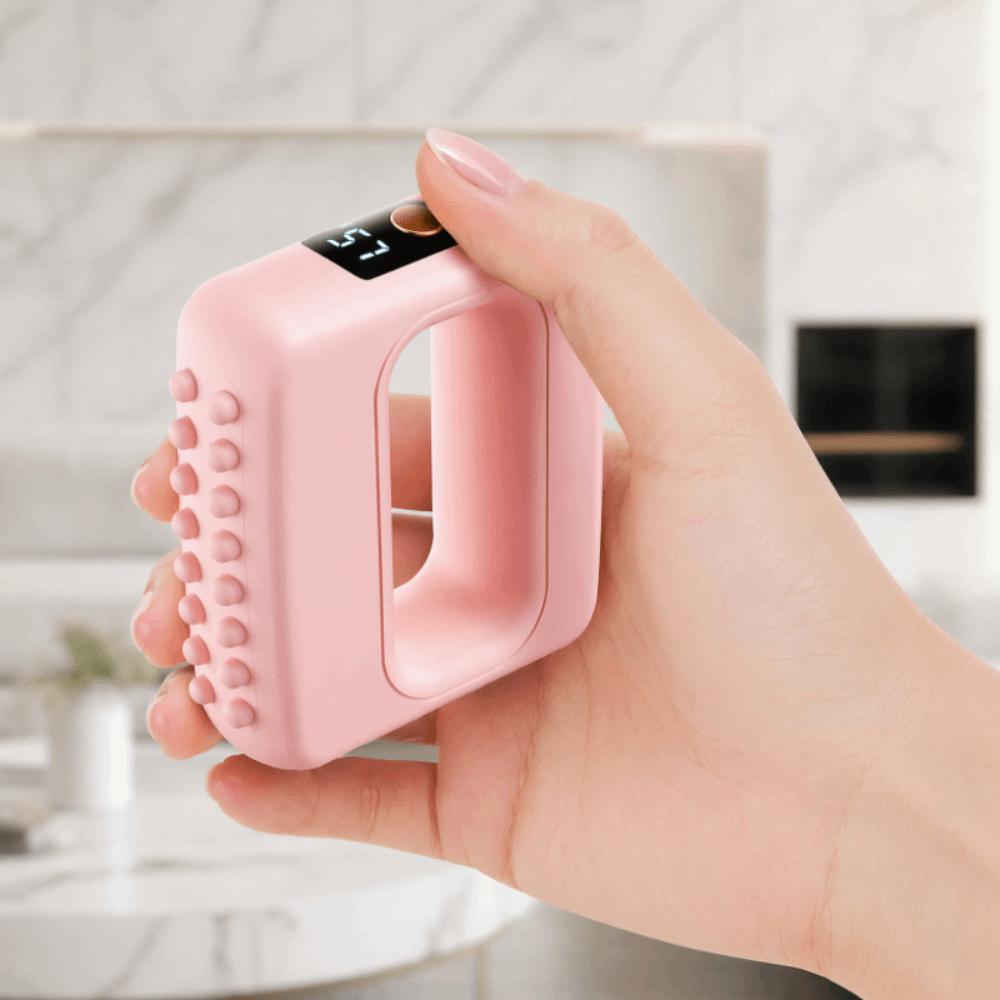 Ergonomic Electric Fascia Massage Ring Portable Muscle Handheld Massager Deep Tissue Massage