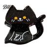 Glitter Acrylic Barrettes Halloween Cartoon Hair Clips for Women Girls, Pumpkin/Ghost/Bat/Cat Spooky Kids Accessories, Cute Decorative Party