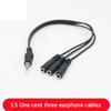 Aux Multi Headphone Earphone Audio Splitter Adapter 3.5Mm Jack Hub Spliter Cable