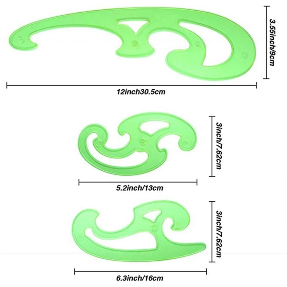 3/4/6/9/11/13 шт. план дома техническая архитектурная линейка новый дизайн чертежный измерительный инструмент в корпусе