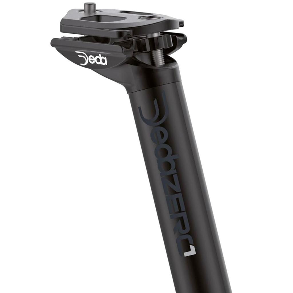 Подседельный штырь DEDA ZERO 1 BOB Черный Серый 31.6/350, (Темный логотип)