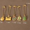 Dress Up Mini BJD  Buckle Necklace Chinese Beauty Mini  Gourd Necklace  Kids