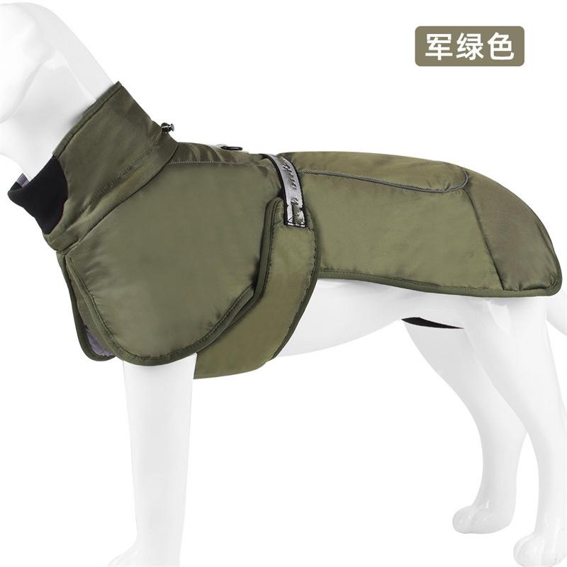 Large Dogs Windproof Reflective Warm Winter Dog Clothes For Medium Jacket Coat French Bulldog Coat Dachshund Labrador Outfits