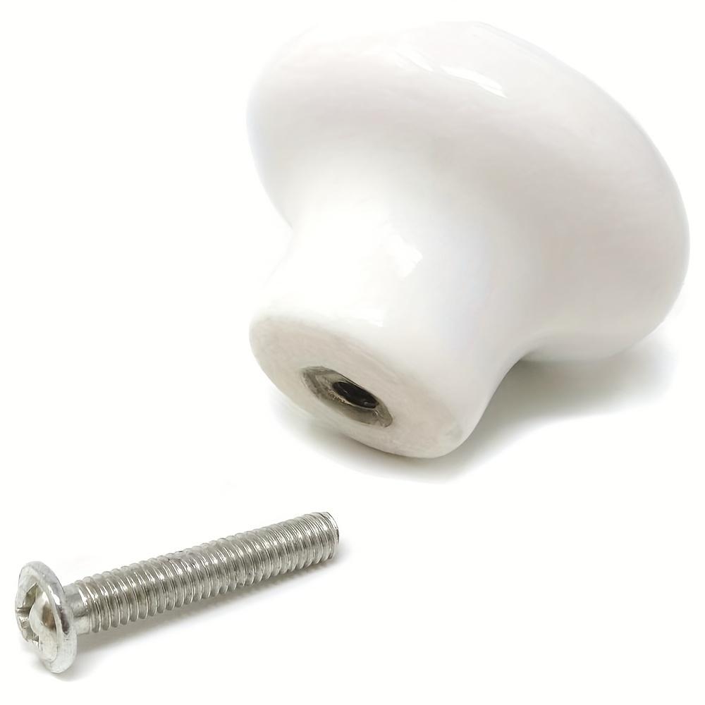 6шт керамические ручки с ручной росписью (три стиля) Винтажные керамические ручки для шкафа, ручки для комода, ручки для ящиков, туалетные ручки с крепежными винтами