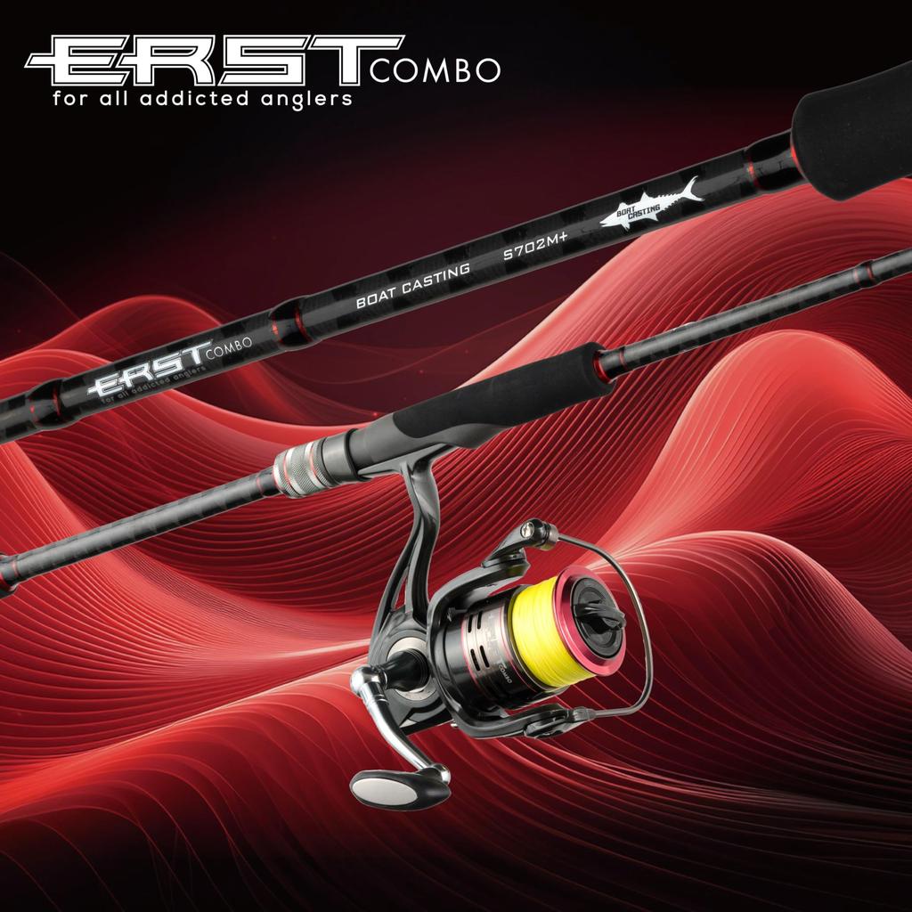 Alpha Tackle ERST COMBO BOAT CASTING S702M+