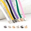 1Set No Tie Elastic Shoelace W/Shoe Buckle Leisure Sneakers   Unisex Shoe Lace