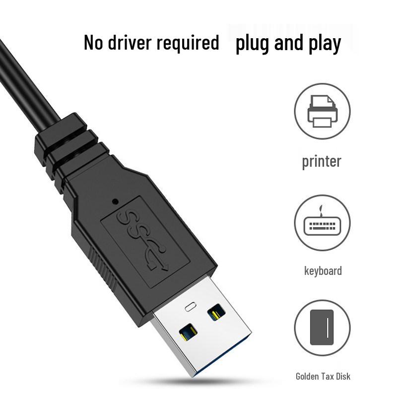 Многофункциональный USB 3.0 хаб с блоком питания для настольного компьютера и ноутбука