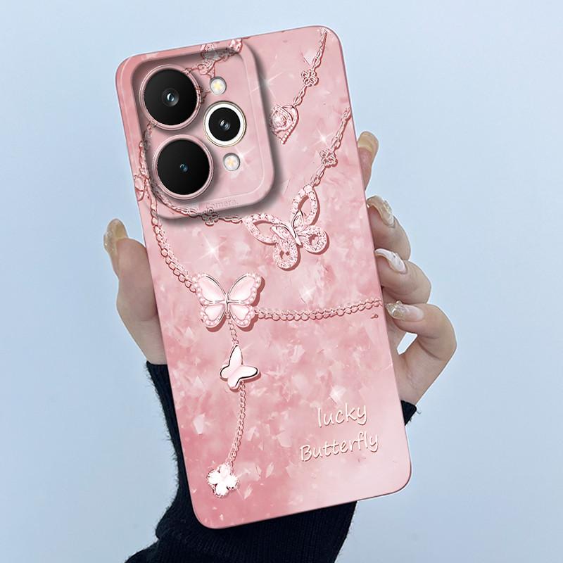 Чехлы Для Realme 15 Pro 5G Модный Минимализм Цветочный Чехол Для Телефона Ударопрочная Защита Мягкий Чехол Для Realme 15 15Pro 5G