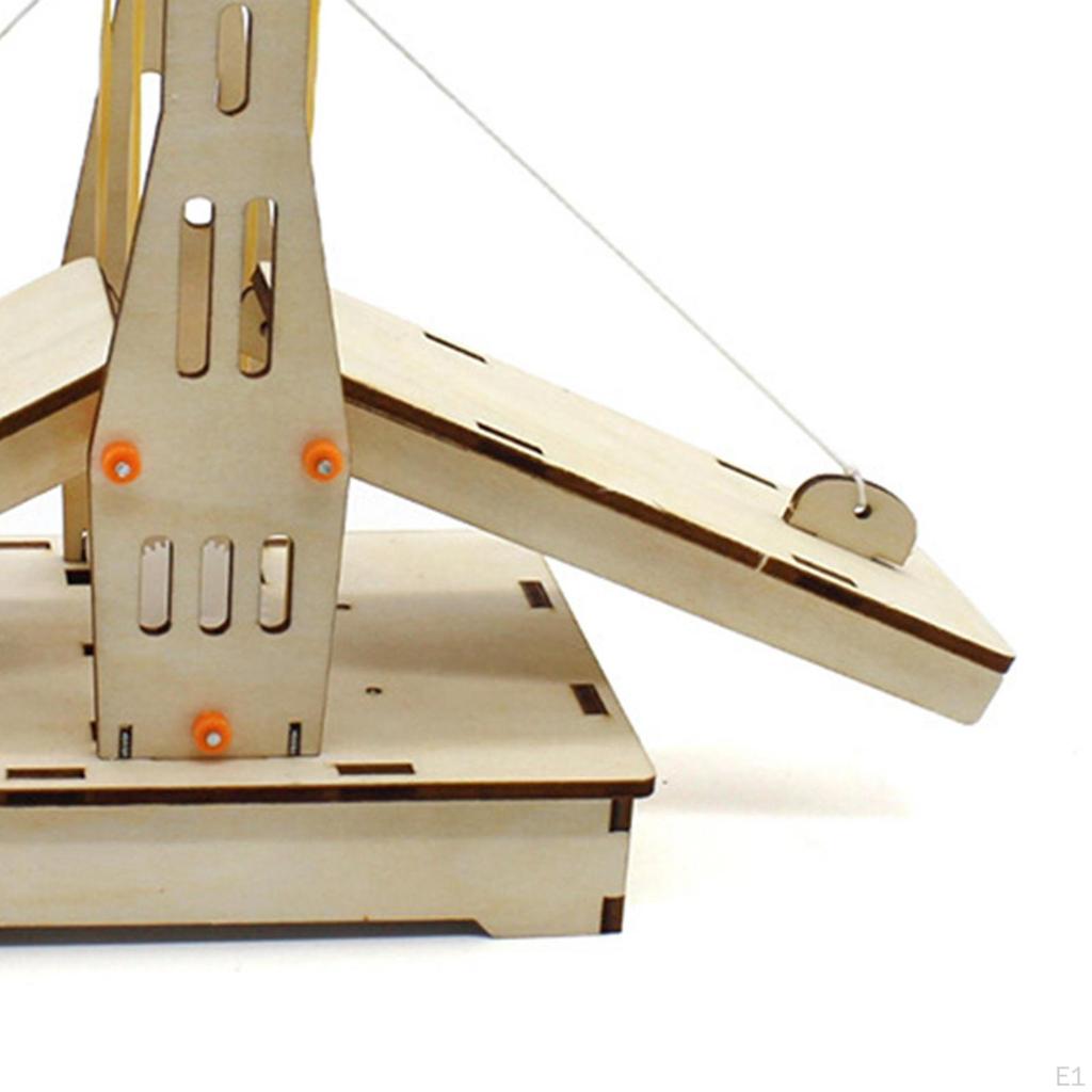 Science Experiments DIY Kits Wooden Bridge Building Toy Lifting Technology Small