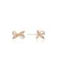 Серьги из 10-каратного золота Lloyd Dear Ribbon Cubic Lptq2005T