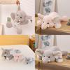 Cute Elephant Plush Stuffed Animals In Pink And Gray Ideal For Baby Comforting Dolls