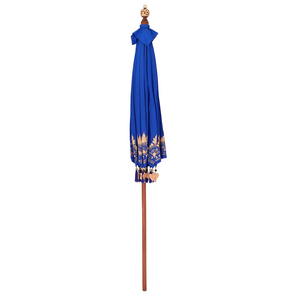 Balinese Sun Umbrella Blue 215 x 215 x 260 cm
