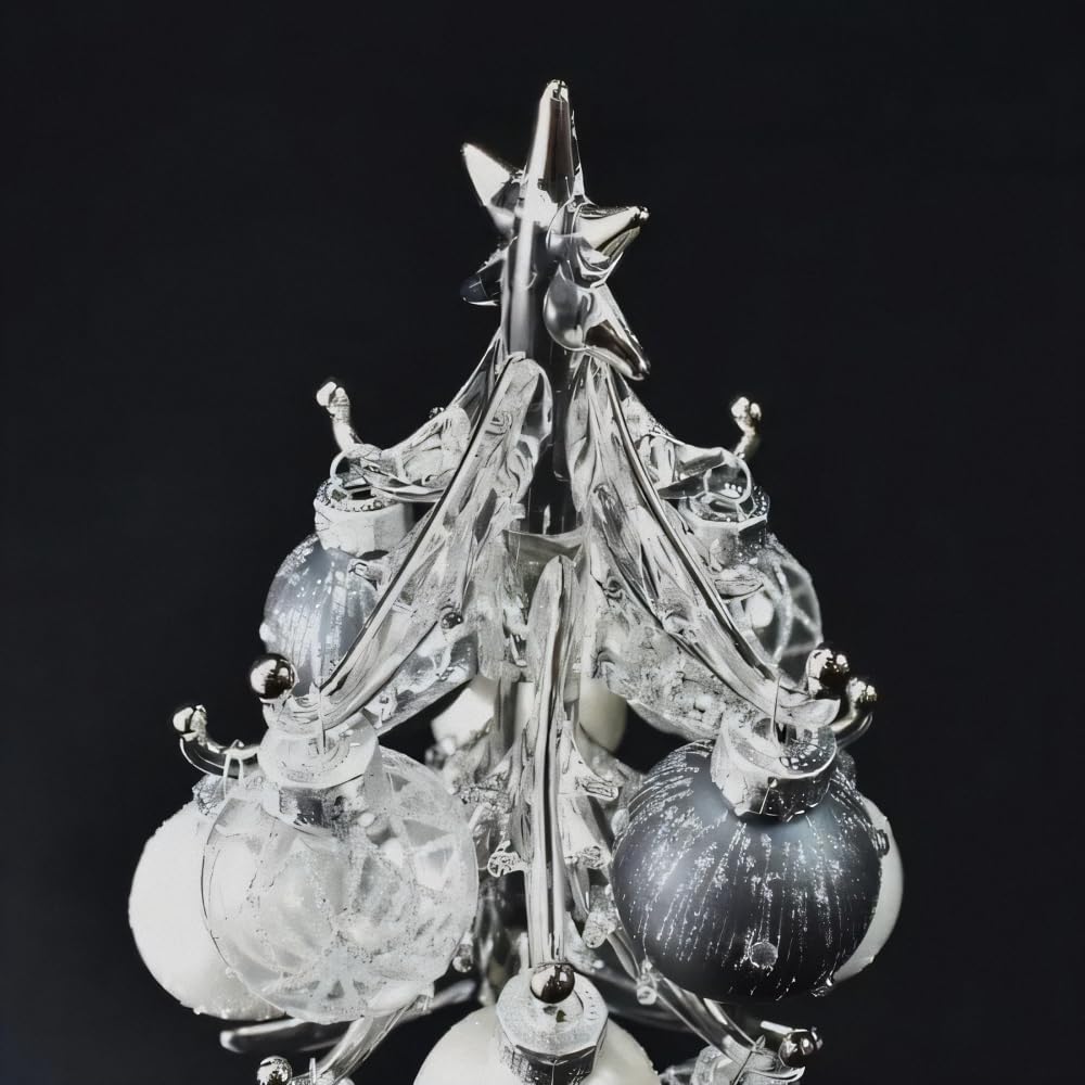 Fokart Cute Handmade Glasswork Monotone Tree