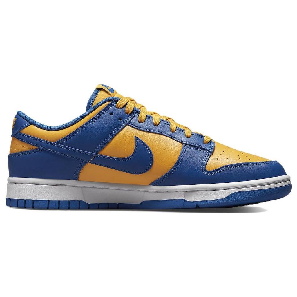 Nike Мужские кроссовки Dunk Low UCLA желтые Blue-Jay University-Gold DD1391-402