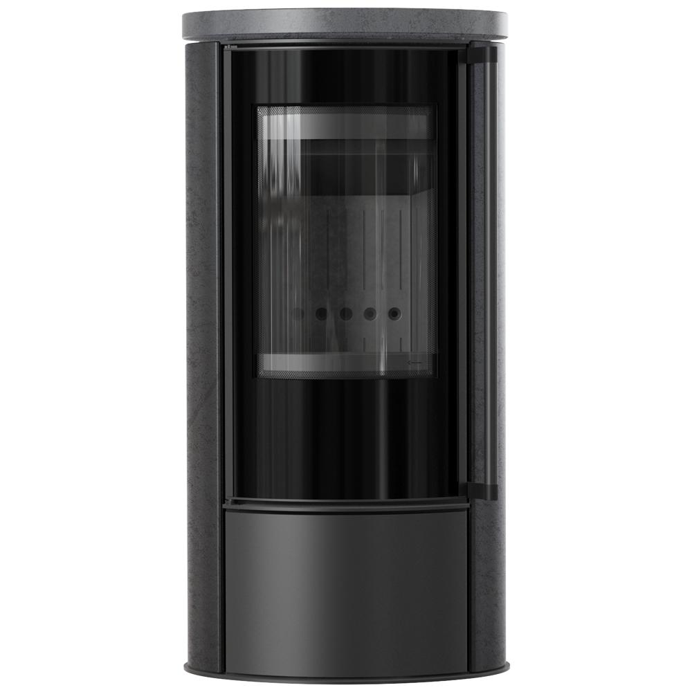 КРАТКИ ЭРИК Ø150 5,5 кВт ГРАФИТОВЫЙ САТИН Крышка для керамической плиты Termotec с мягким закрытием