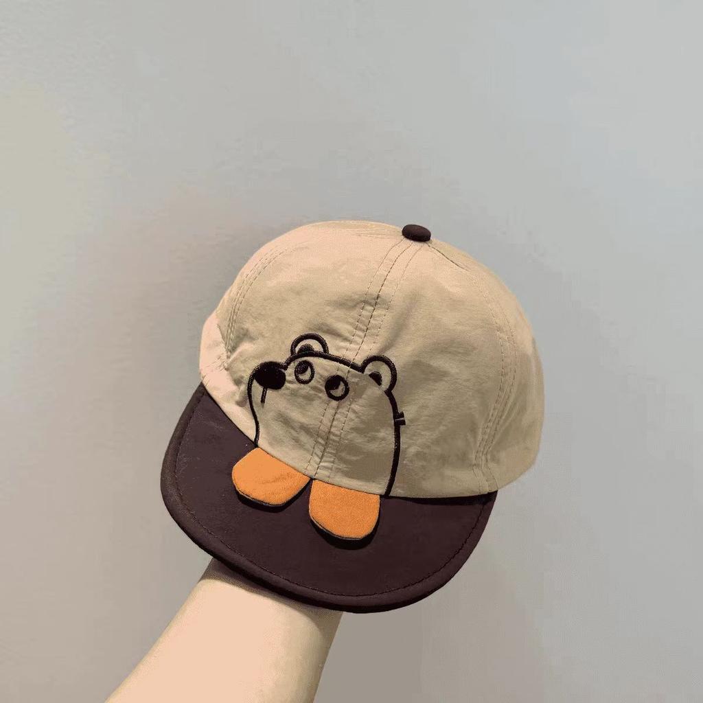 Baby Spring Summer Thin Quick Dry Baseball Cap Cute Casual Sun Hat UV Protection Visor For Infants Toddlers