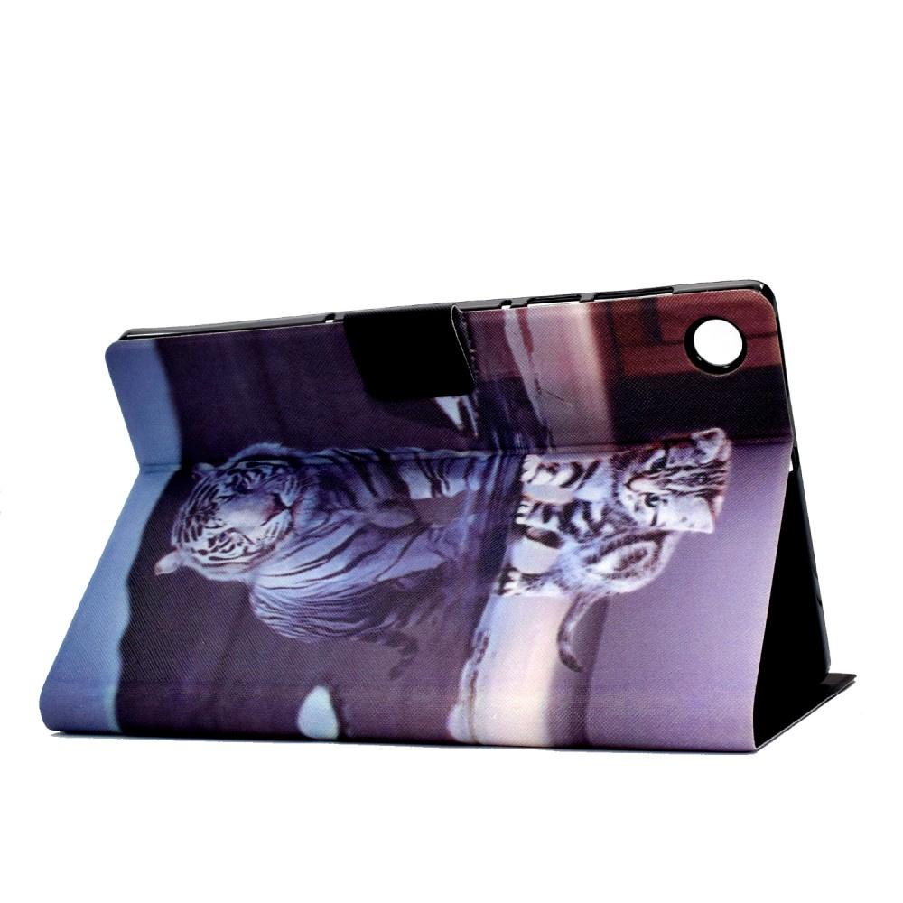 Case for Samsung Galaxy Tab A9 X110 / X115, cat and tiger