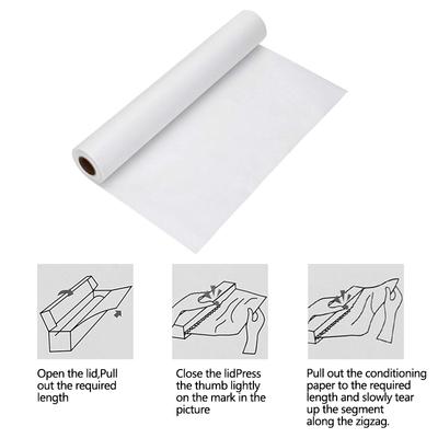 Одноразовый противень для выпечки с бумагой для выпечки, антипригарная пергаментная бумага, кулинарная вощеная бумага для духовки, с коробкой 746