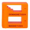Magnetizer Demagnetizer ABS Portable Tool for Screwdriver Bit Screw Nut Tweezers Orange