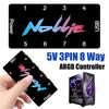 5V 3-контактный ARGB-контроллер Поддержка SignalRGB OpenRGB ARGB-разветвитель-хаб Питание SATA 8/16-канальный для расширенного интерфейса материнской платы