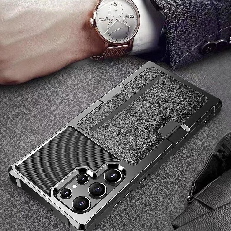 Для Samsung S25 Ultra Чехлы-визитницы для Samsung Galaxy S25 Ultra S22 S23 Plus S24 FE S21 Защитный чехол