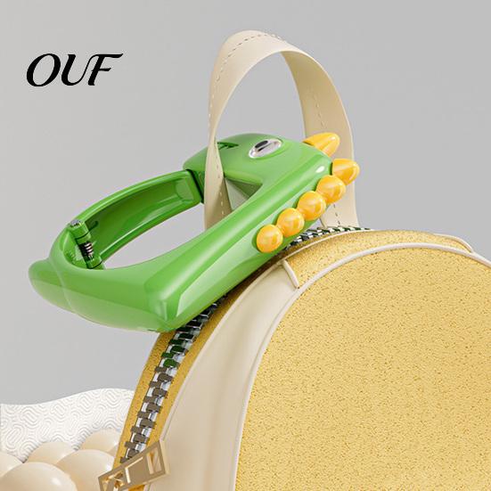 Dinosaur Backpack Hanger Desk Edge Clamp Hook, Punch-free Stable Table Side Hanger, Classroom Durable ABS Storage Organizer for Backpacks And
