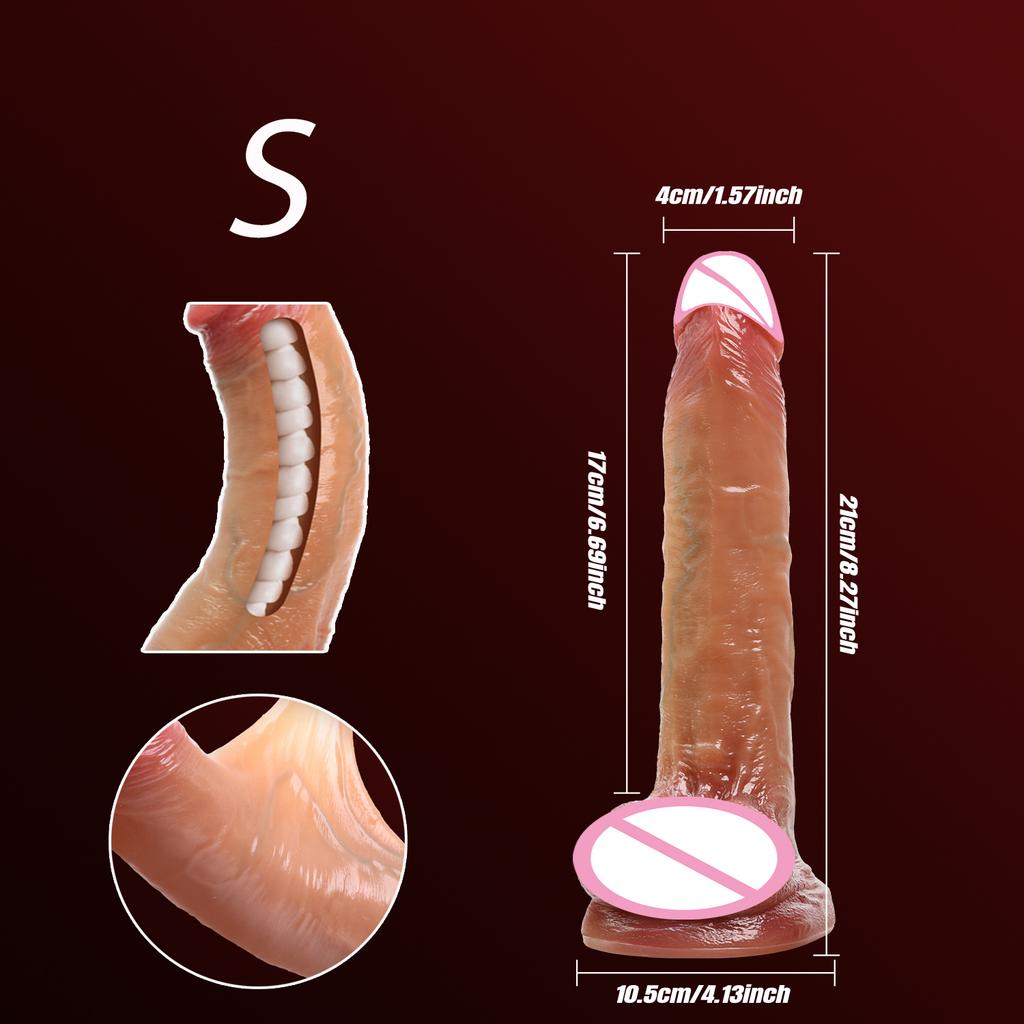 Realistic Dildo Skin Sliding Foreskin for Women Gay Sexmachine Dick Anal Masturbators Strapon Big Penis Dildos Adult Sex Toys 18