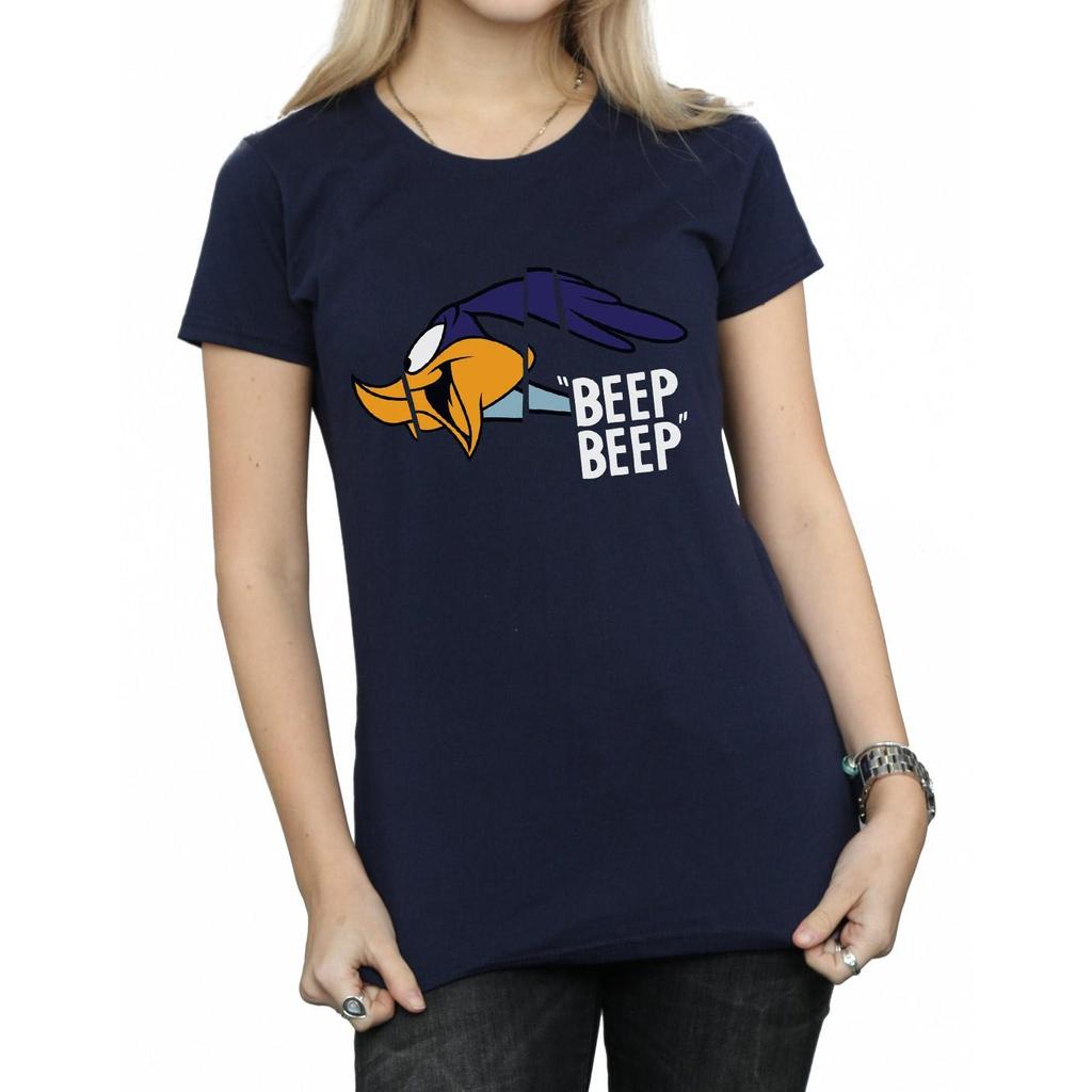 Looney Tunes Womens/Ladies Beep Beep Road Runner Cotton T-Shirt