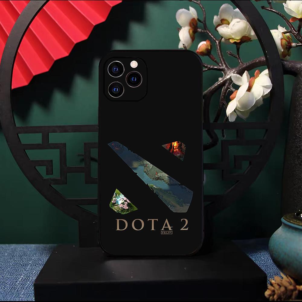 Чехол для телефона Dota 2 для iPhone 17 Pro Max 16 15 14 Pro Max 13 11 X Xs Xr 8 7Plus Силиконовый чехол