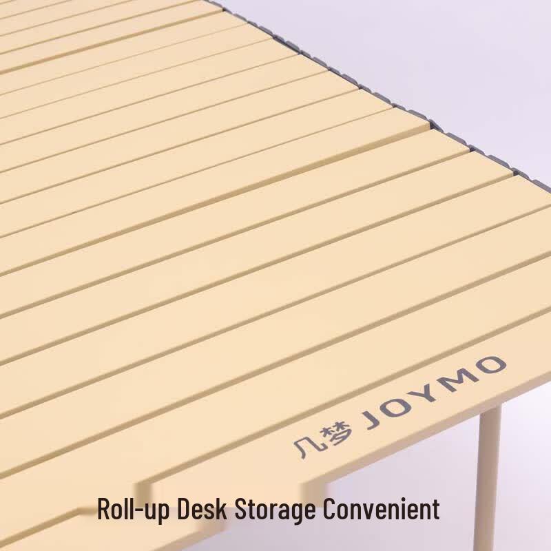 Jímèng 1.2m Portable Carbon Steel Roll-Up Camping Table