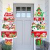 Christmas Cartoon Door Curtain & Hanging Flag for Home & Store Decoration