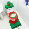 Christmas Bathroom Accessories Xmas Decor Christmas Supplies Toilet Decoration Toilet Seat Cover