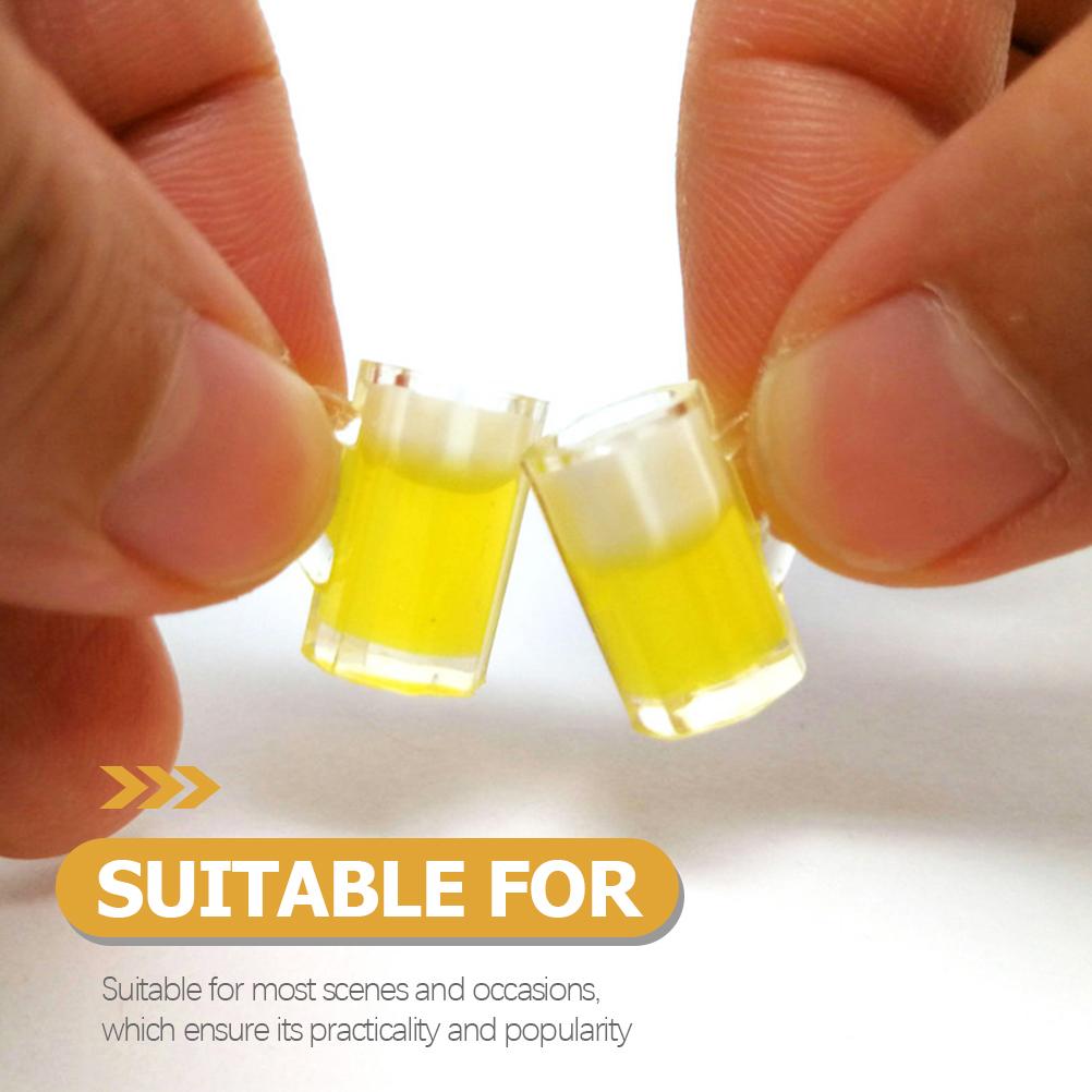 20 шт. Миниатюрные пивные кружки для мини-домика, миниатюрные пивные рюмки, микроландшафтное украшение