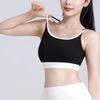 Cross Belt Training Fitness Bra Anti-shake Underwear for Women Breathable Yoga Soft Bra  Women