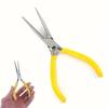 4.5-inch red needle mouth pliers, mini jewelry pliers, nail pliers, DIY handmade model pliers, tools