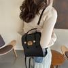 Весенний новый корейский рюкзак сумка через плечо простая дорожная текстура простая ретро повседневная сумка
