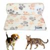 Soft Dog Blanket for Cat Bed Dotty Fleece Minky Cream 60X40