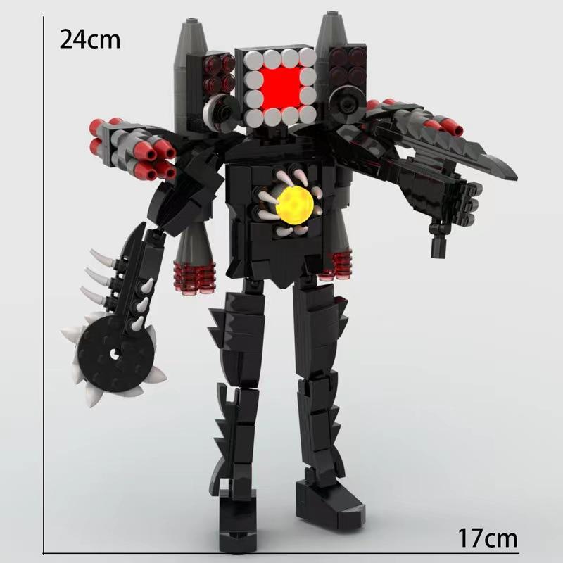 Наблюдатель Мужчина Война Туалетный Мужчина Оператор Игровая Серия Фигурка-Конструктор Игрушка