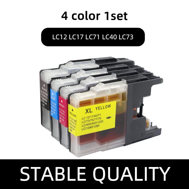 Чернильный картридж LC12-430, для картриджей Brother LC12 LC17 LC71 LC40 LC73 LC75 LC77 LC79 LC400 LC450 LC1220 LC1240 LC1280 LC430