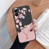 Чехол для телефона Redmi A1 A2 Plus 4G Розовые цветы Начальная буква А от А до Я Силиконовый Мягкий Задний Чехол Для Redmi A1+ A2+ Алфавит Coque