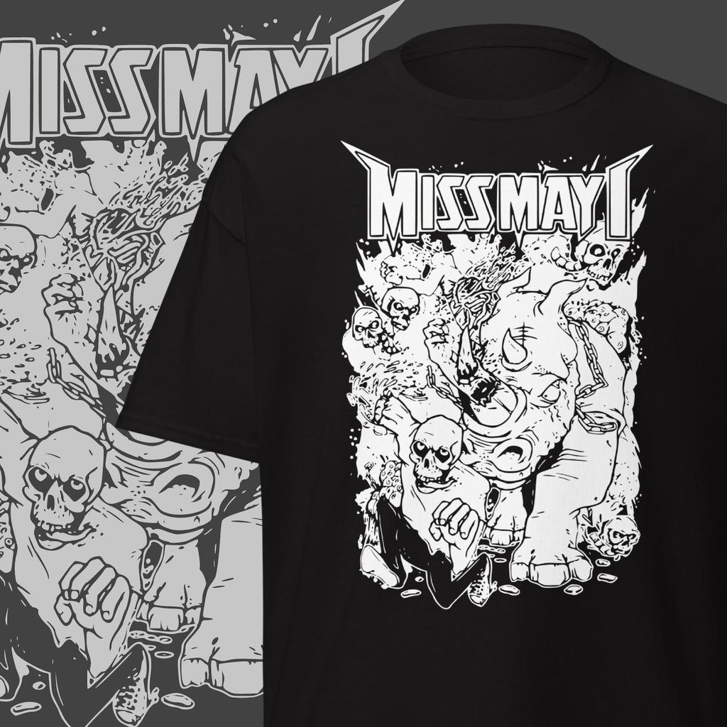 Miss May I Mens Kids T Shirt Metalcore Mens Kids T Shirts Heavy Metal Clothing