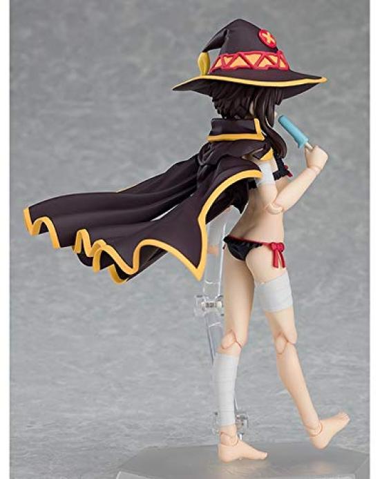 Figma Благословение на этот чудесный мир Алой Мегумин Купальник ABS ПВХ окрашенная шарнирная фигурка KonoSuba Мир Богов! Вер. Немасштабируемый и