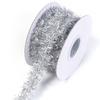 10Yards Gold Silver Wire Garland Tinsel Hanging Rattan Christmas Tree Decoration Xmas Wedding Birthday Party Colorful Ribbon 7