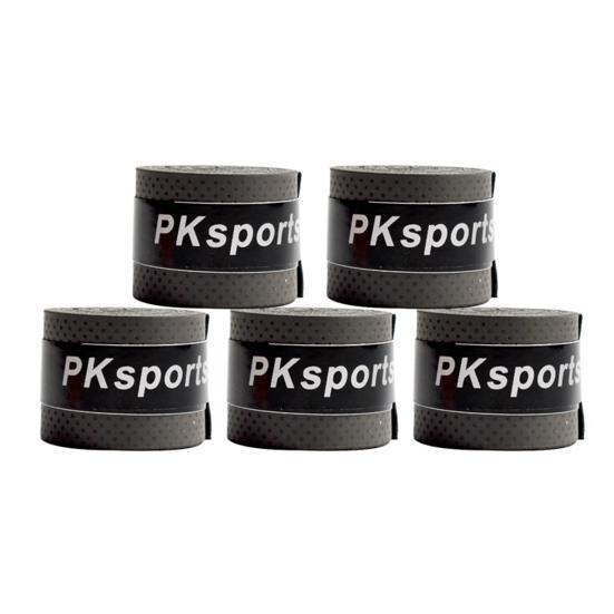 5 шт. Лента для обмотки ручки бадминтонной ракетки Противоскользящая Впитывающая пот Ударопрочная Дышащая Эластичная Обмотка для рукоятки удочки/теннисной ракетки/падла