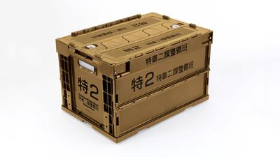 PATLABOR Секция специальных транспортных средств 2 Команда технического обслуживания Складной контейнер Цвет TAN