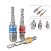3-Piece Color Steel Ball Extension Rod Socket Wrench Converter Set for Hand Drill