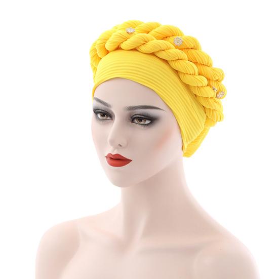 Simple All Match Accessory Hat Lightweight Twist Headwrap for Party EMA